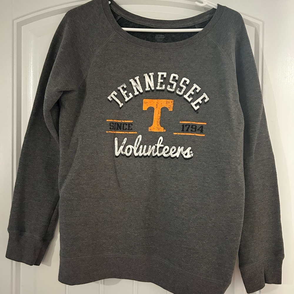 Tennessee Volunteers Women's Charcoal Crew Neck Sweater